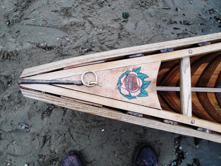Square stern cedar strip canoe plans Diy | Bank Boat