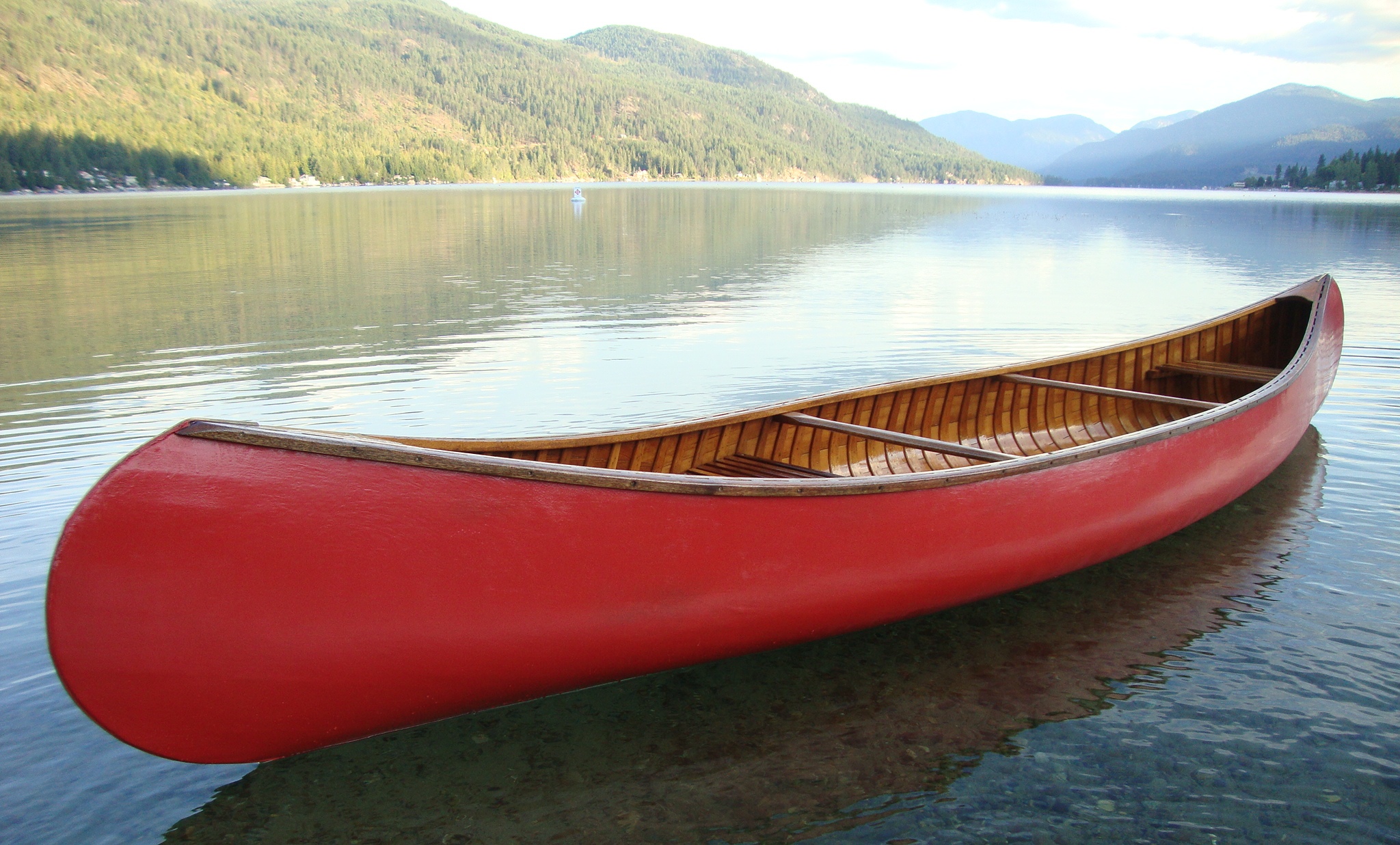 Wooden Old Town Canoe images